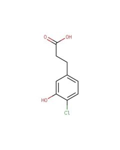 Astatech 3-(4-CHLORO-3-HYDROXY-PHENYL)-PROPIONIC ACID; 1G; Purity 95%; MDL-MFCD18393253